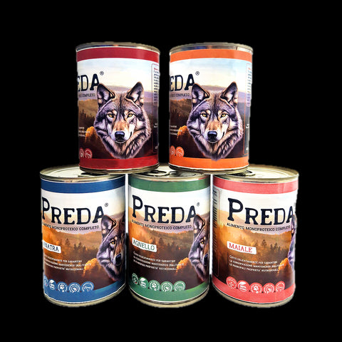 Preda umido monoproteico