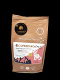 Capobranco Meal gatto packaging, Italian cat food made with high quality ingredients, low fat.