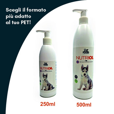 Olio di salmone Nutri-Oil cani