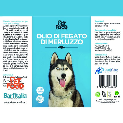 Olio di fegato di merluzzo