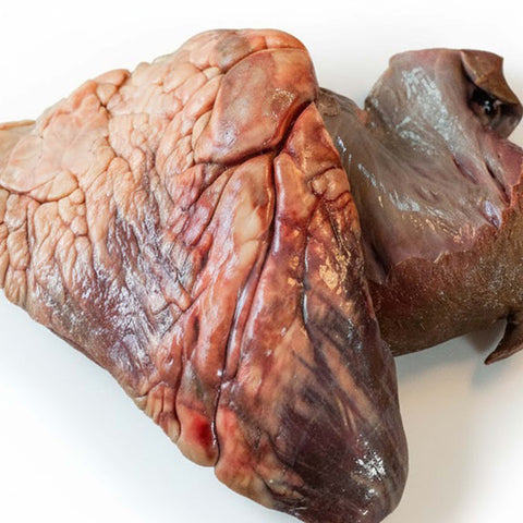 Cuore di manzo a pezzi