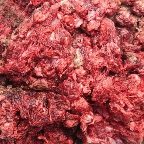 Minced venison pulp