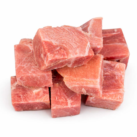 Polpa di tacchino a pezzettoni: cubetti di carne magra per alimentazione canina.