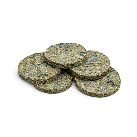 Burger cuore verde snack dietetico per cani e gatti a base di verdure, sano e naturale.