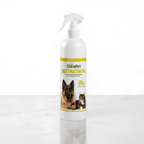 Spray districante con olio di canapa per pelo morbido e lucente 150 ml