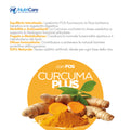 Curcuma+ di NutriCare, integratore naturale per cani e gatti con FOS per benessere e salute.