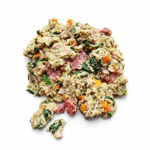 Dog Burger con Verdure Fresche – agnello e manzo