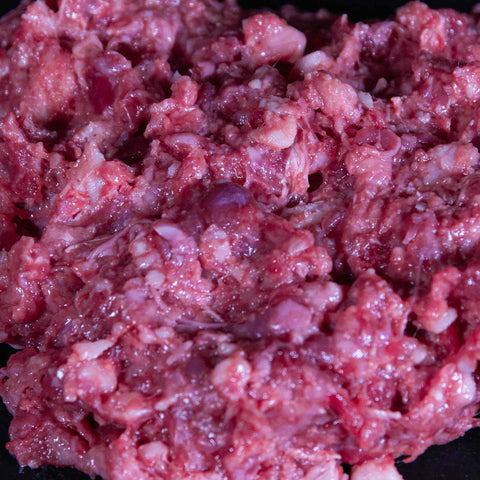 Macinato di agnello BARF per cani