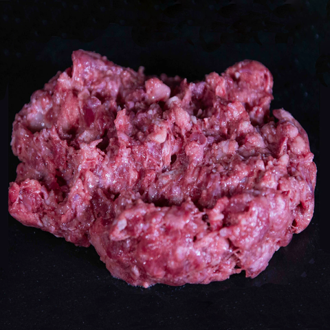 Macinato di agnello e coniglio BARF per cani 