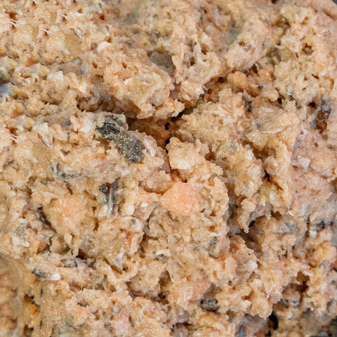 Macinato di salmone BARF per cani