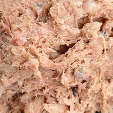 alimento complementare per cani, prodotto abbattuto termicamente e venduto surgelato