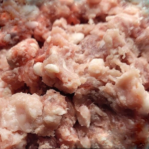 Mix di maiale e patate BARF per cani