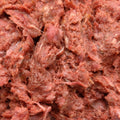 Dettaglio della pappa di quaglia cruda per gatti
