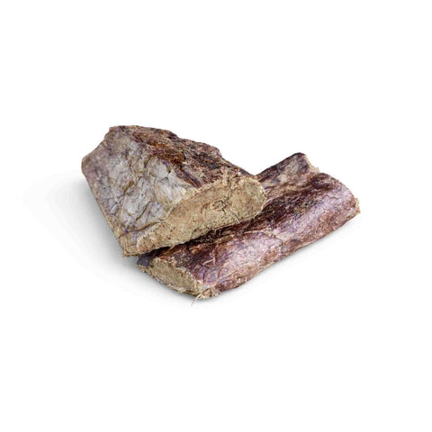 Polmoni essiccati, snack naturale e sano per cani, adatti a tutte le età e taglie.