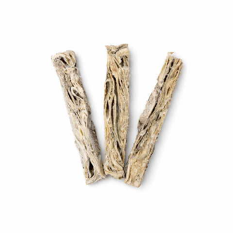 Strisce di merluzzo essiccate